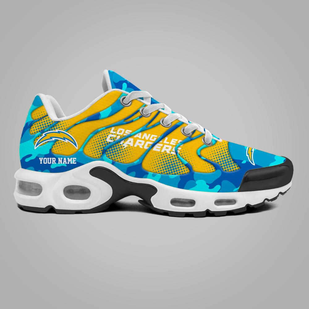 Ideafootwear Los Angeles Chargers TN Shoes Sneakers For Men And Women