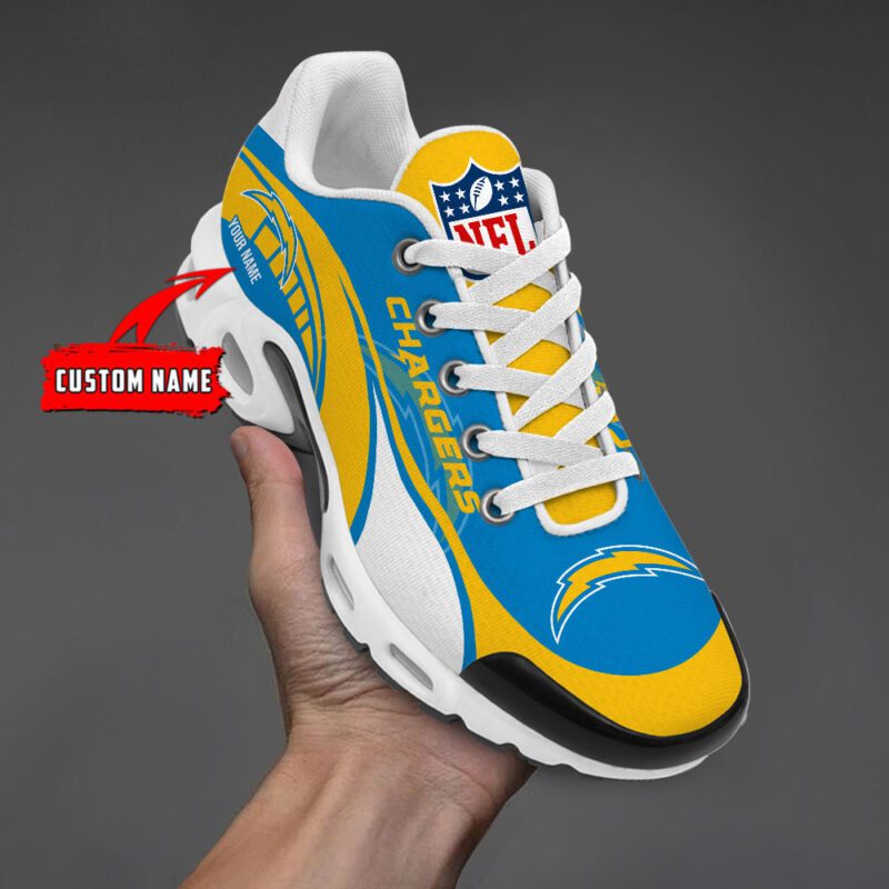 Ideafootwear Los Angeles Chargers TN Shoes Sneakers For Men And Women