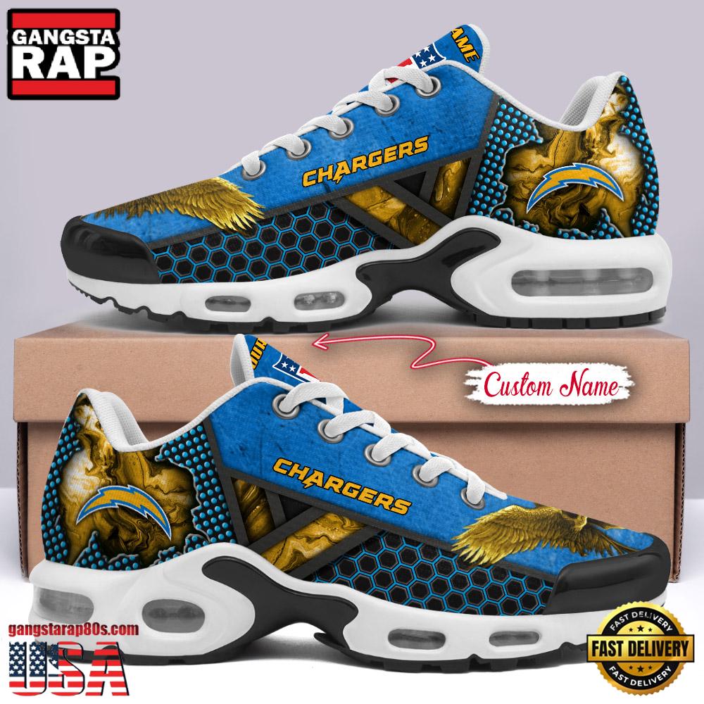 Ideafootwear Los Angeles Chargers TN Shoes Sneakers For Men And Women