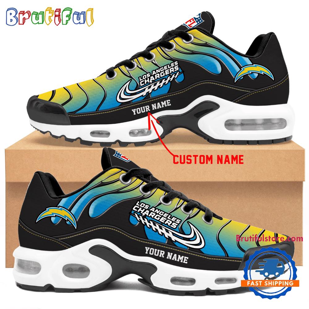 Ideafootwear Los Angeles Chargers TN Shoes Sneakers For Men And Women