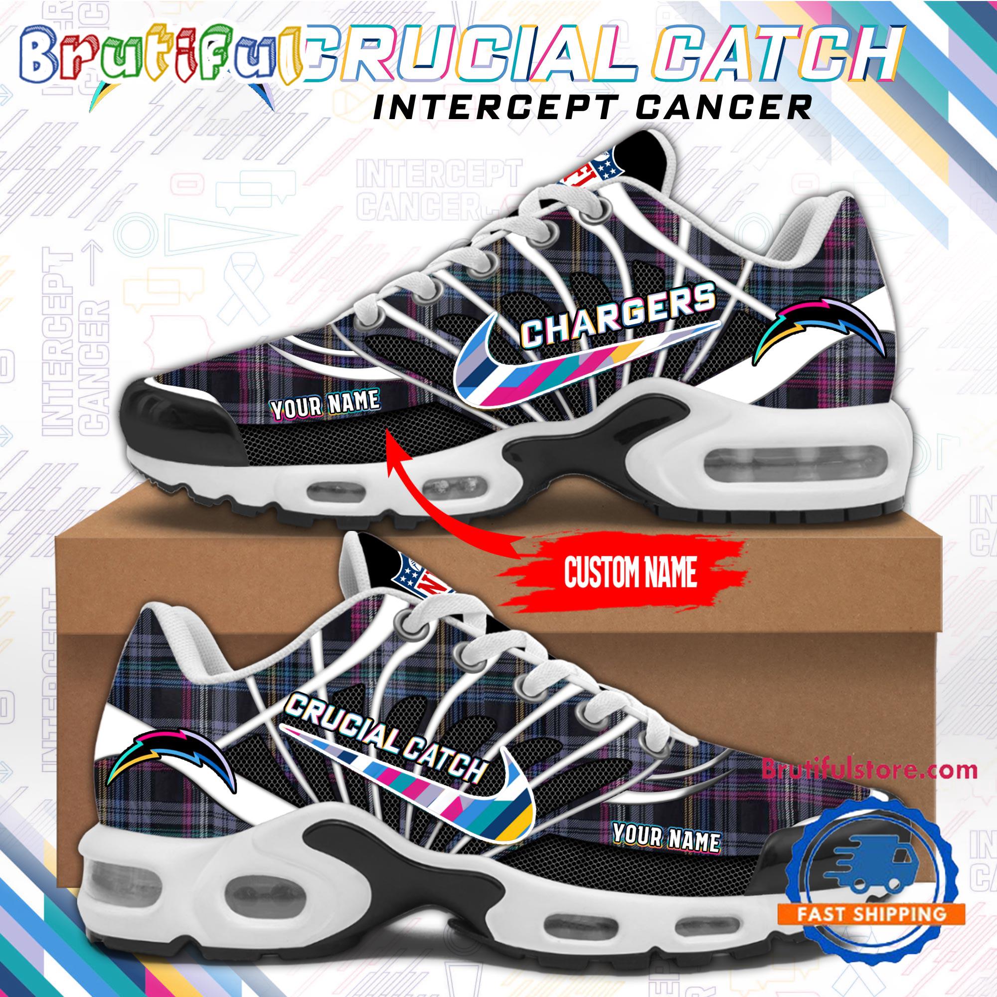 Ideafootwear Los Angeles Chargers TN Shoes Sneakers For Men And Women