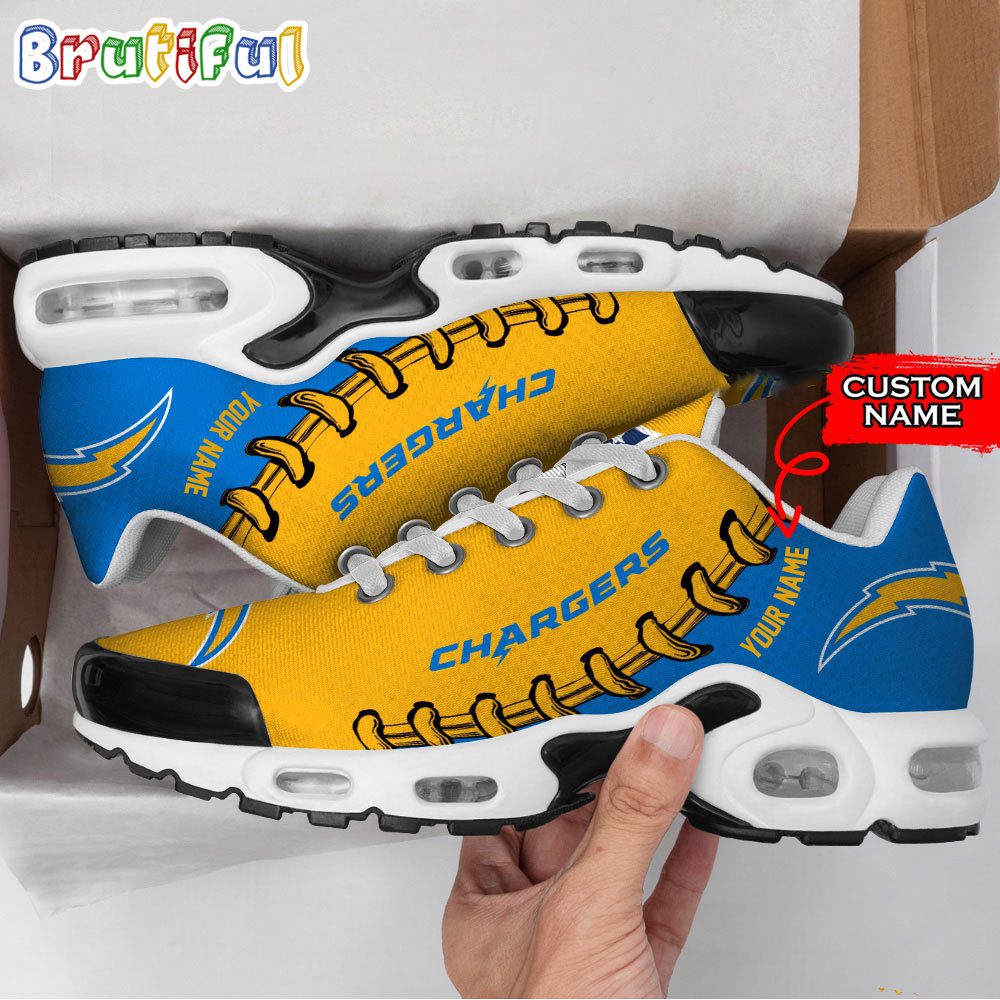 Ideafootwear Los Angeles Chargers TN Shoes Sneakers For Men And Women