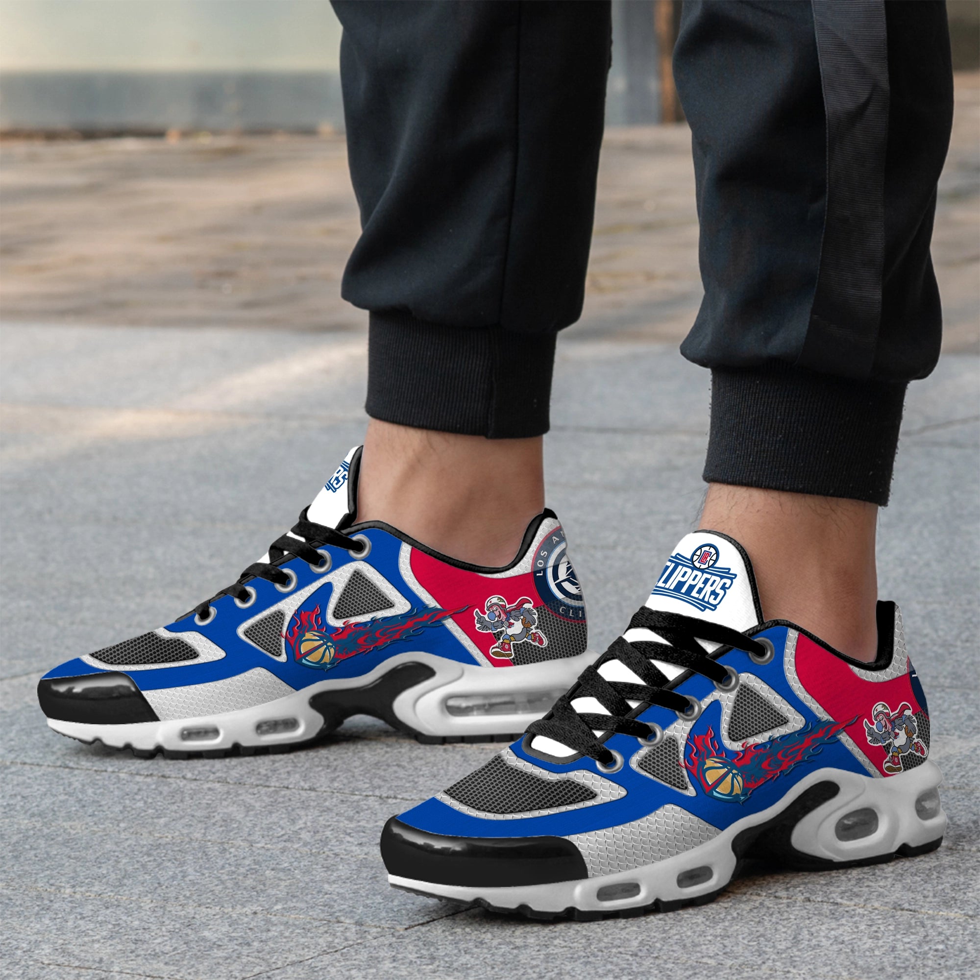 Ideafootwear Los Angeles Clippers TN Shoes Sneakers For Men And Women
