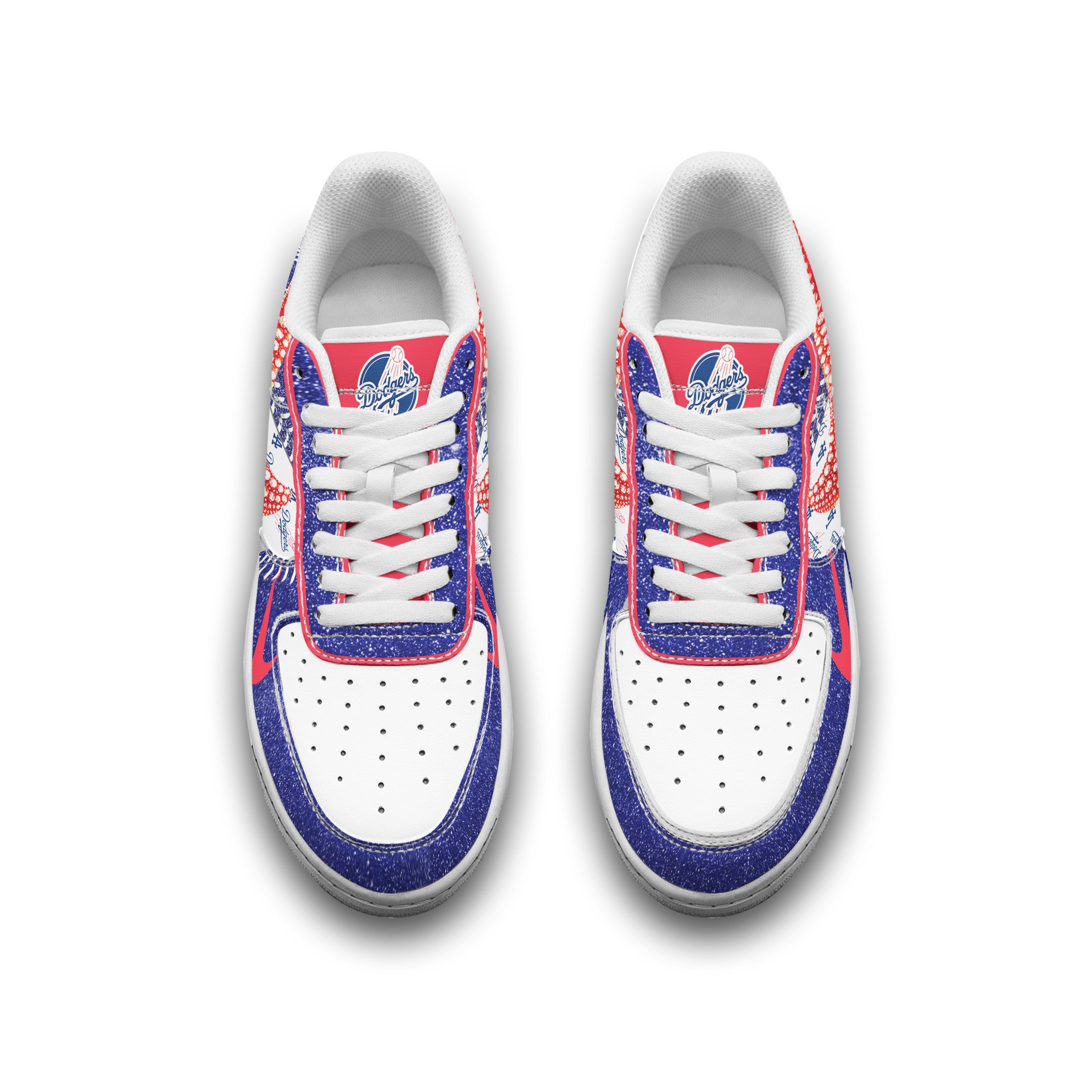Ideafootwear Los Angeles Dodgers Air Low-Top Sneakers Shoes For Men And Women 4
