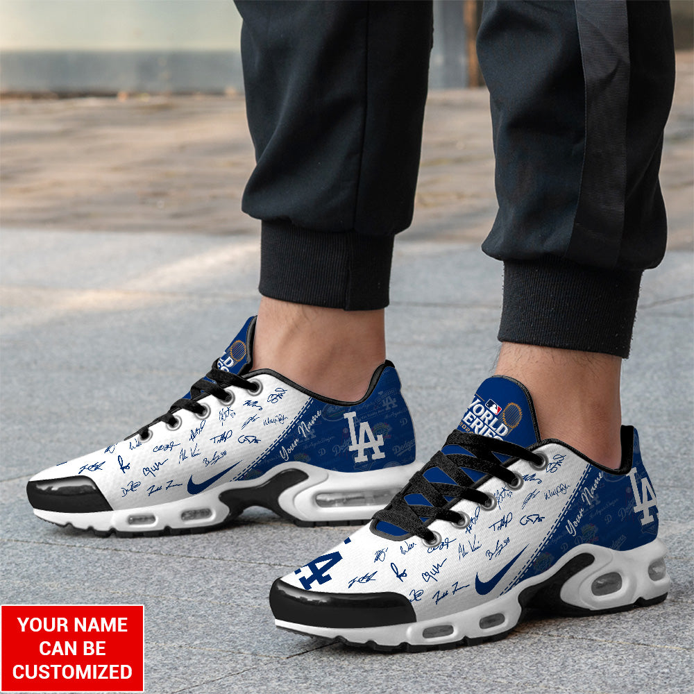 Ideafootwear Los Angeles Dodgers TN Shoes Sneakers For Men And Women