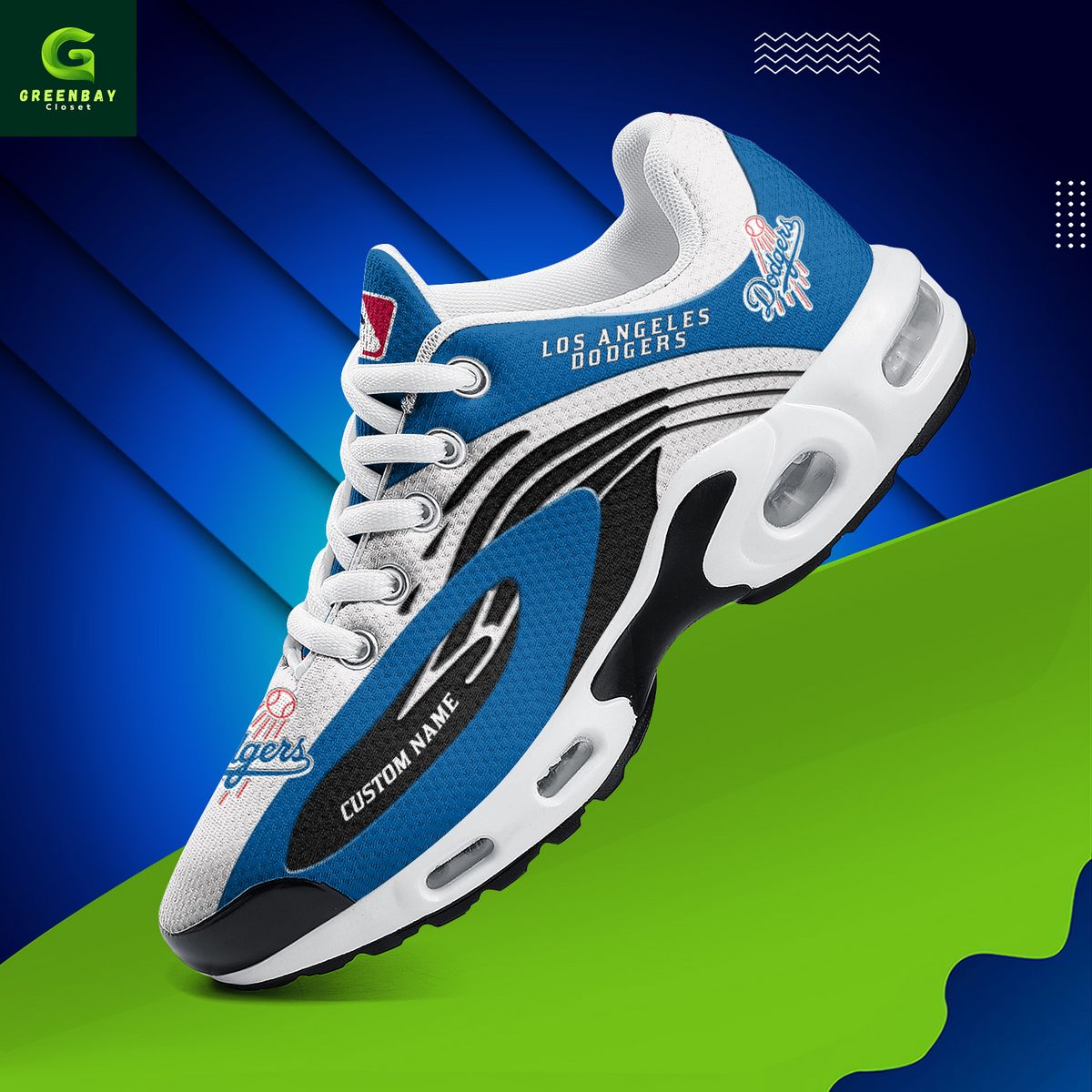Ideafootwear Los Angeles Dodgers TN Shoes Sneakers For Men And Women