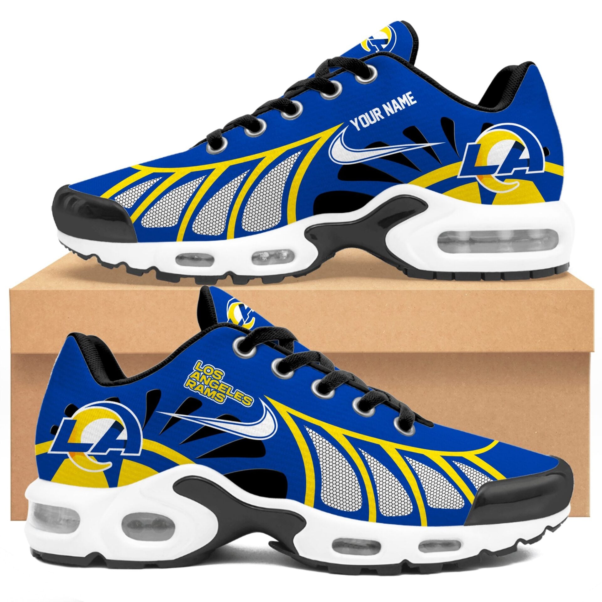 Ideafootwear Los Angeles Rams TN Shoes Sneakers For Men And Women