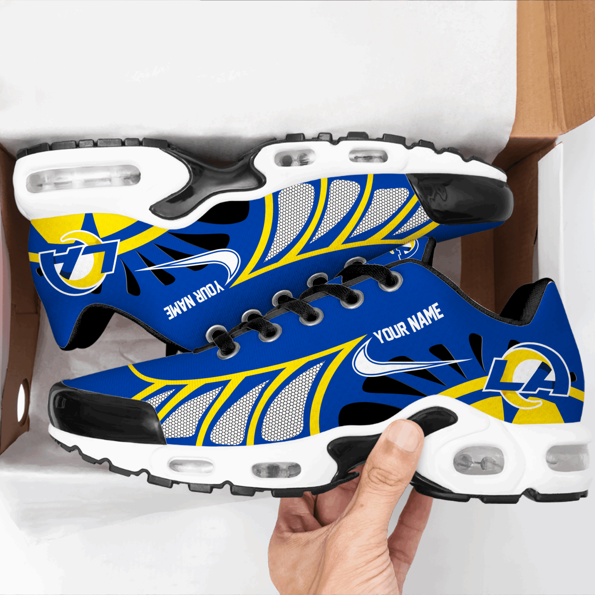 Ideafootwear Los Angeles Rams TN Shoes Sneakers For Men And Women