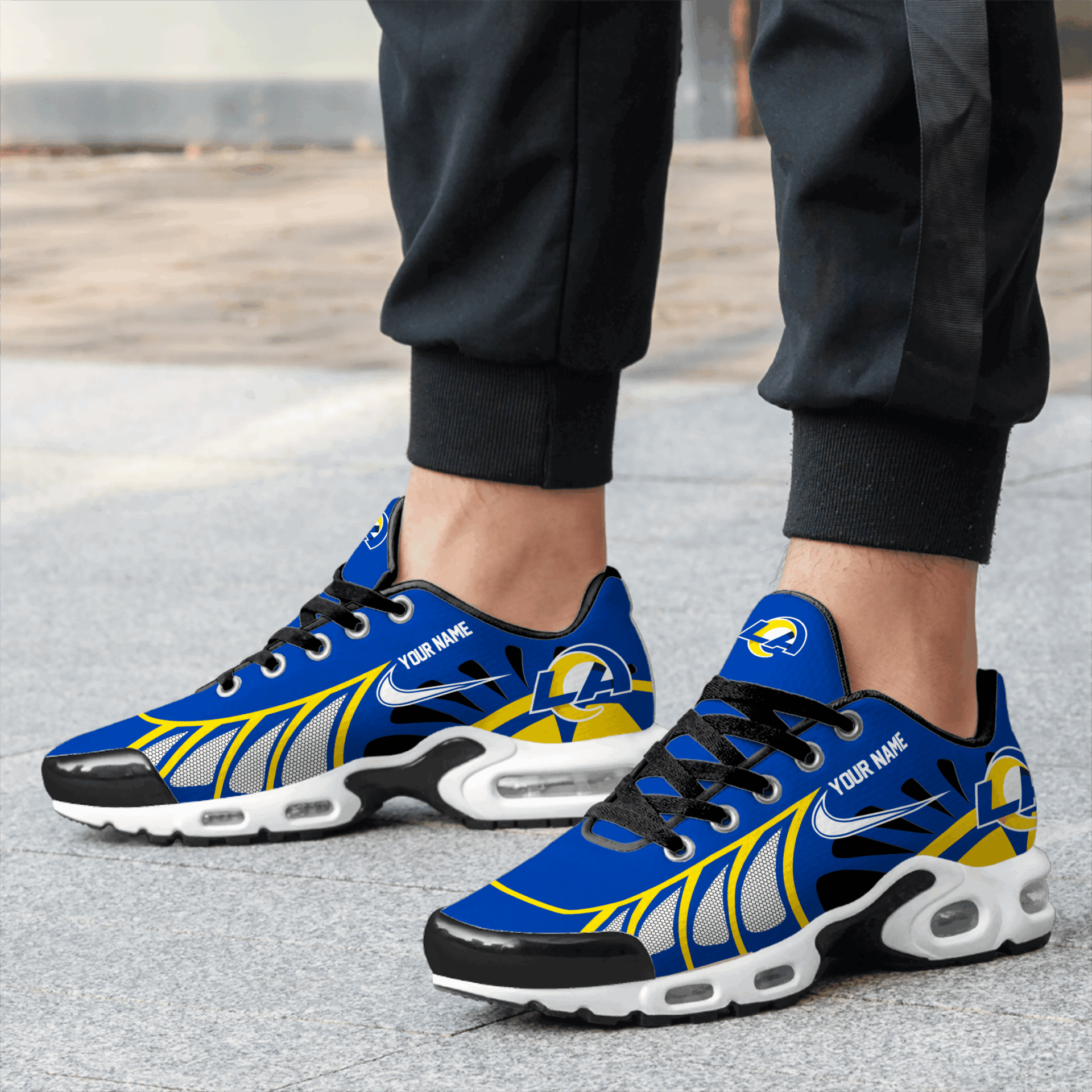 Ideafootwear Los Angeles Rams TN Shoes Sneakers For Men And Women