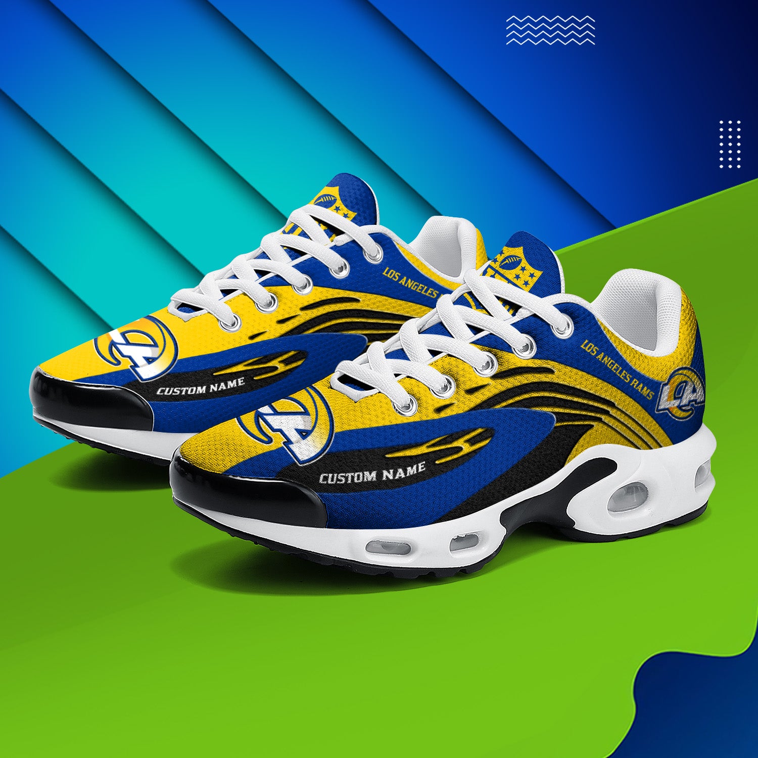 Ideafootwear Los Angeles Rams TN Shoes Sneakers For Men And Women
