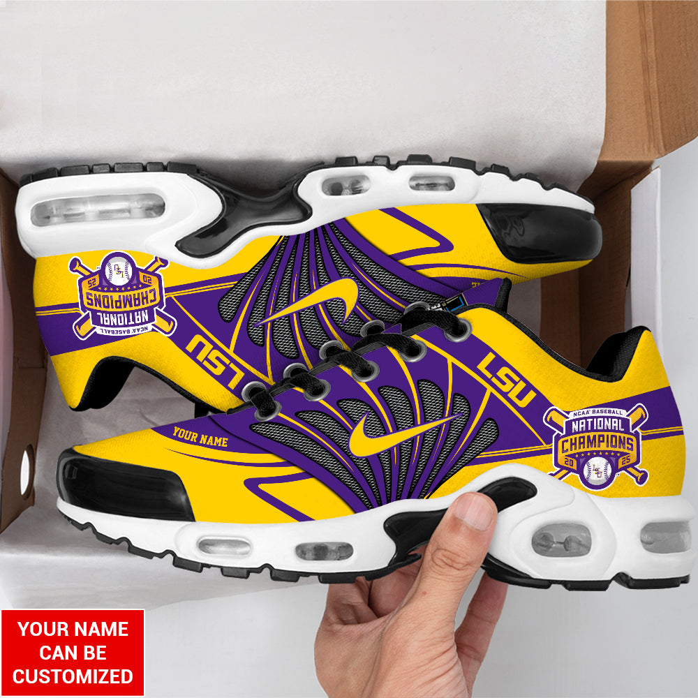 Ideafootwear LSU Tigers TN Shoes Sneakers For Men And Women