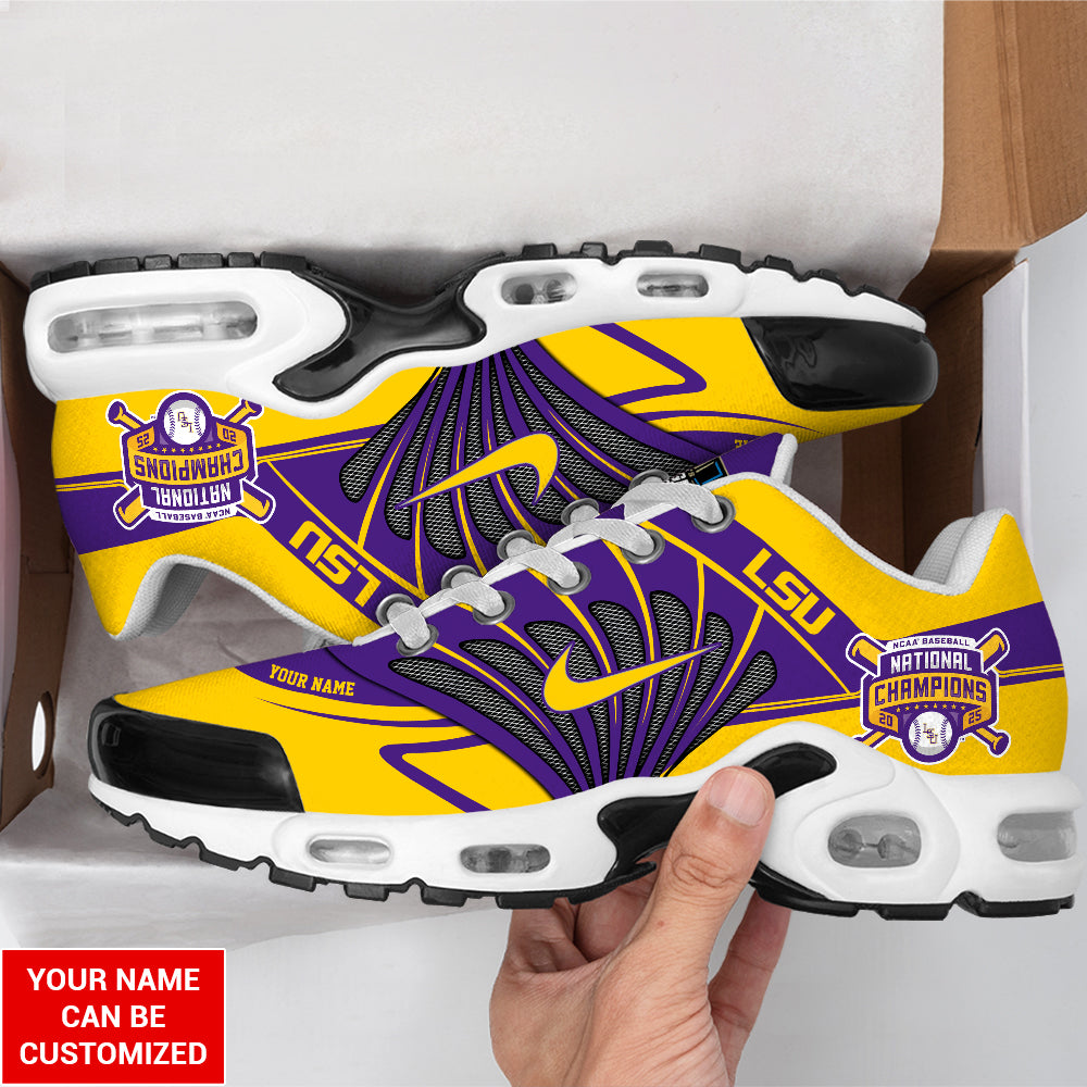Ideafootwear LSU Tigers TN Shoes Sneakers For Men And Women