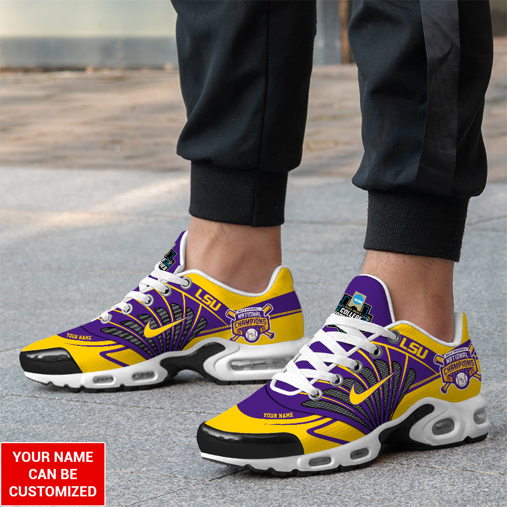 Ideafootwear LSU Tigers TN Shoes Sneakers For Men And Women