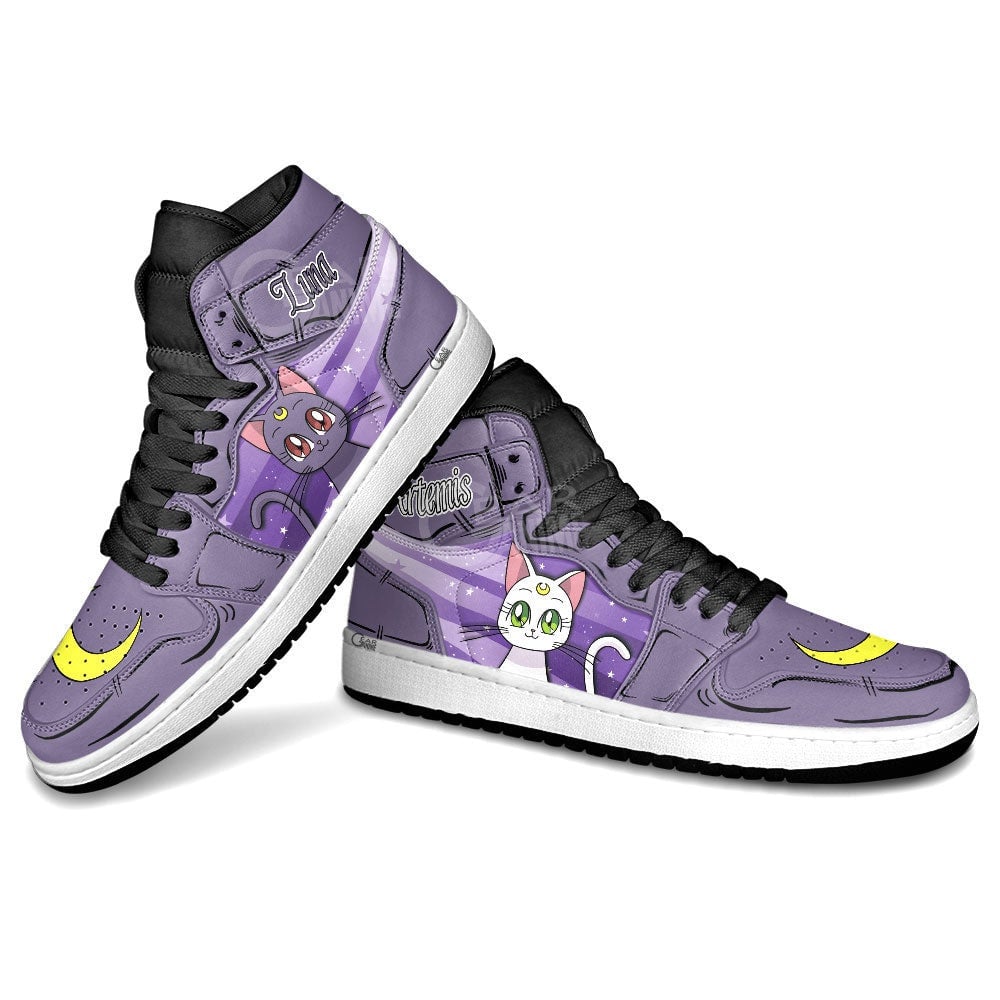 Ideafootwear Luna and Artermis AJ1 High Sneakers Shoes For Men And Women