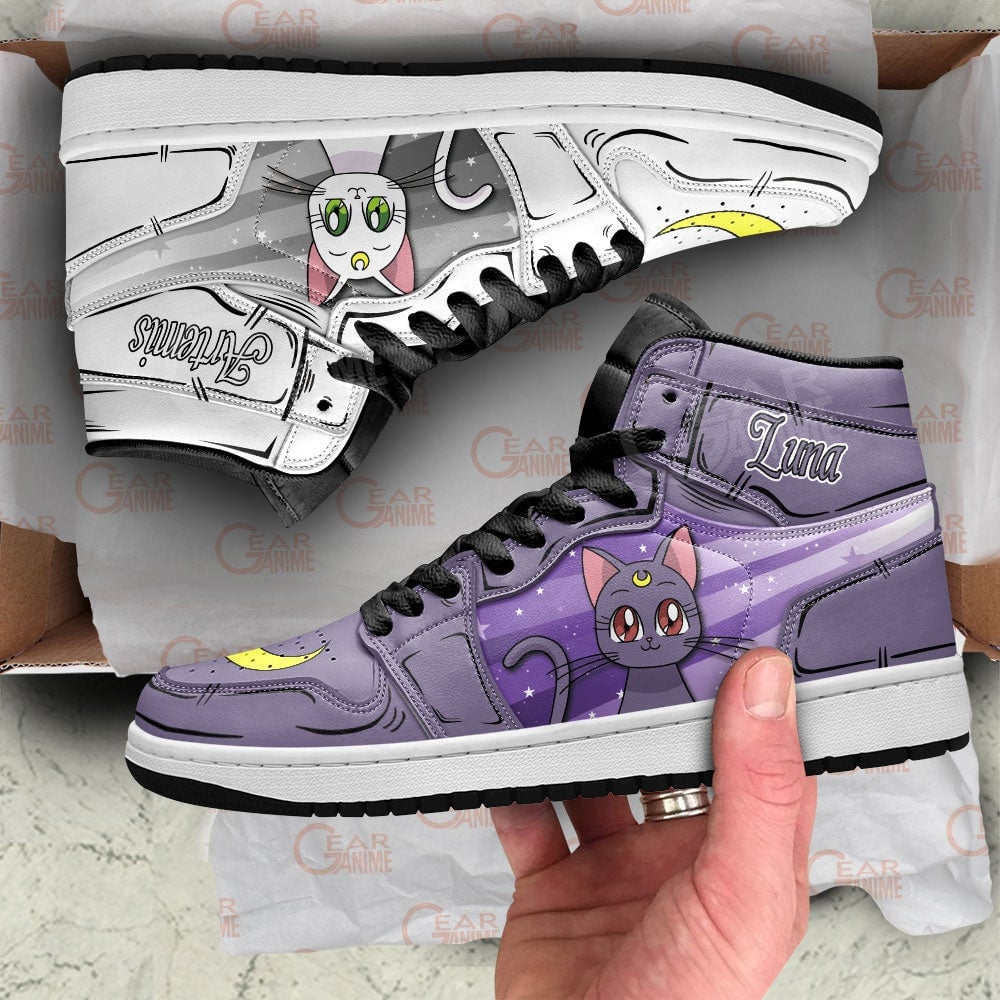 Ideafootwear Luna&Artemis AJ1 High Sneakers Shoes For Men And Women