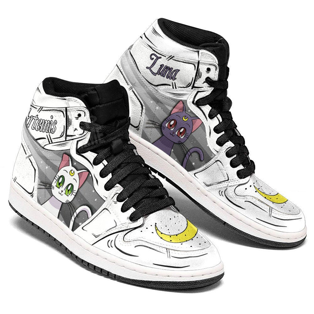 Ideafootwear Luna&Artemis AJ1 High Sneakers Shoes For Men And Women