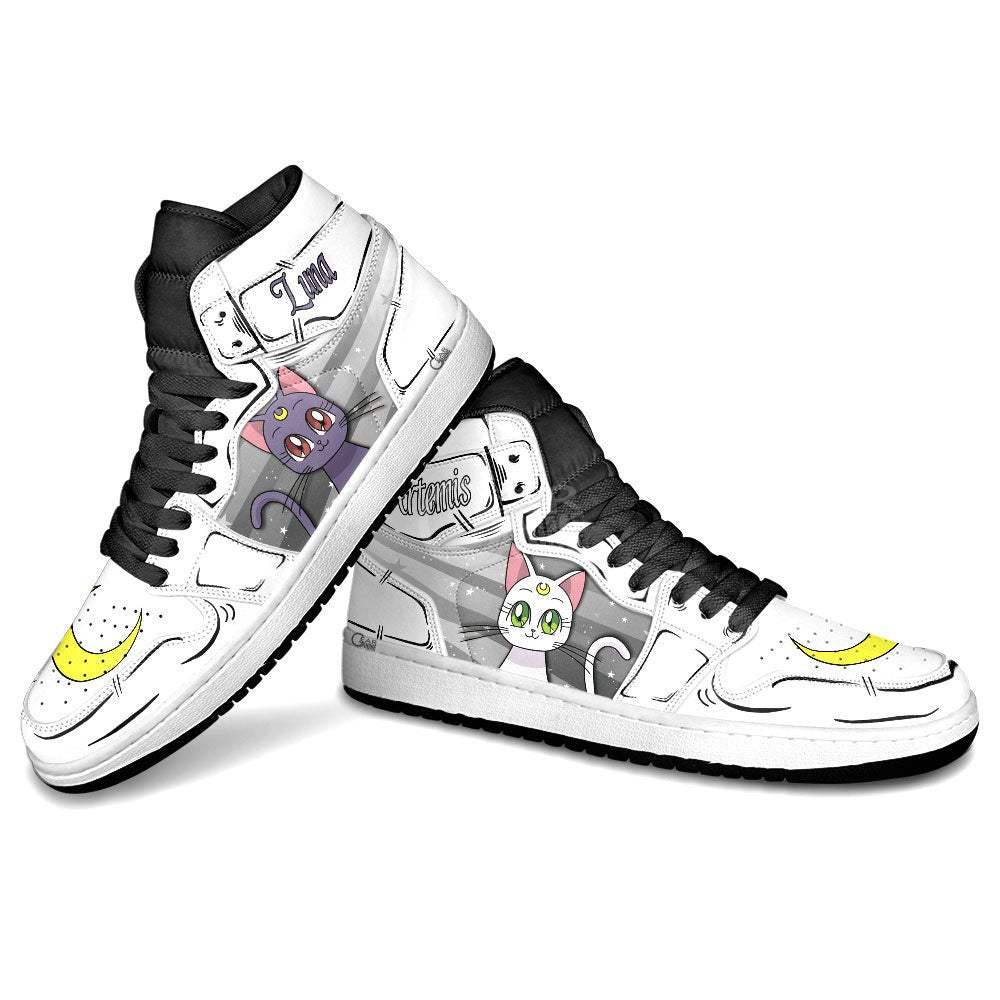 Ideafootwear Luna&Artemis AJ1 High Sneakers Shoes For Men And Women
