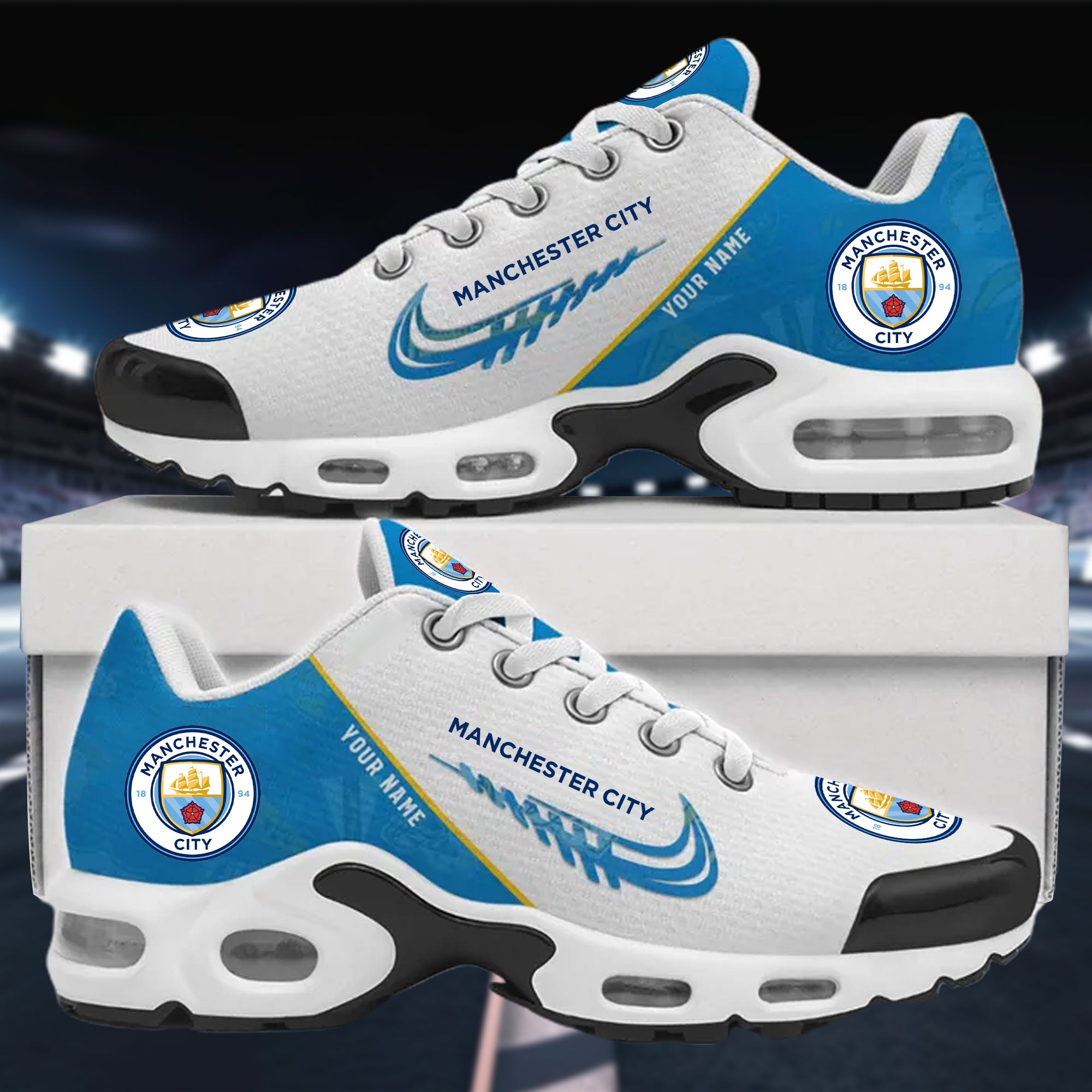 Ideafootwear Manchester City TN Shoes Sneakers For Men And Women