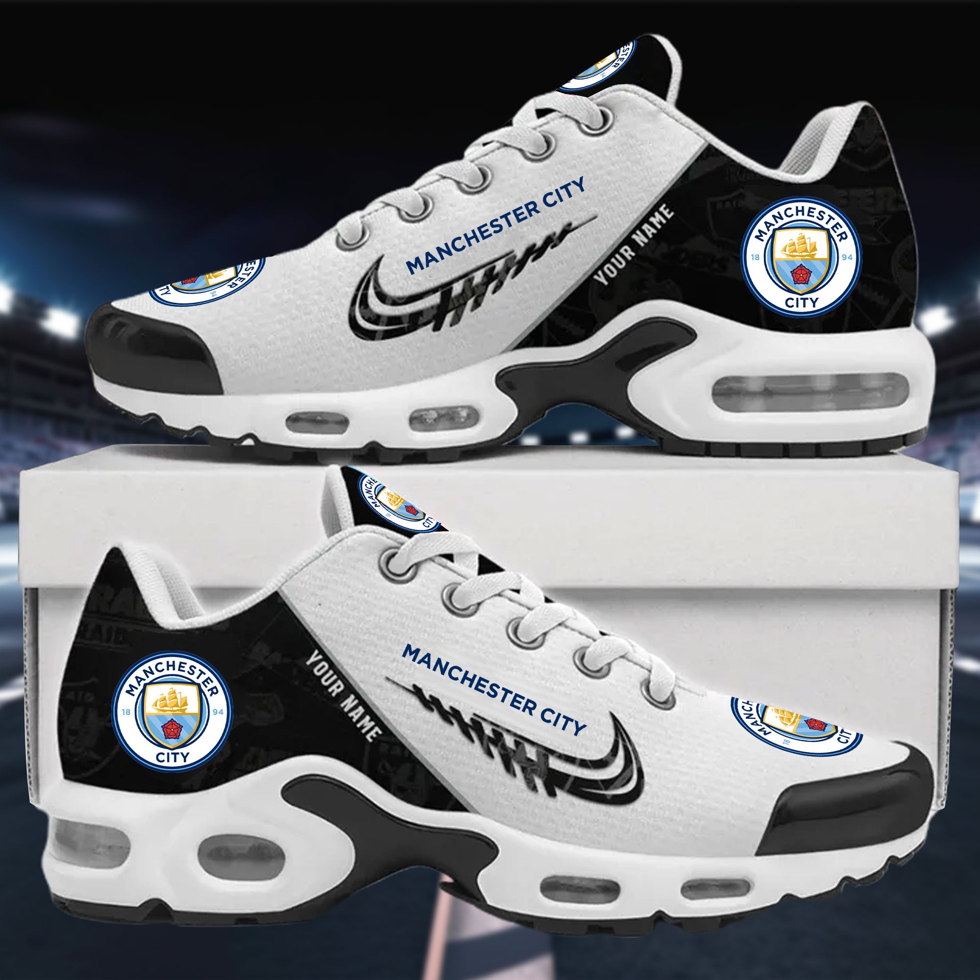 Ideafootwear Manchester City TN Shoes Sneakers For Men And Women
