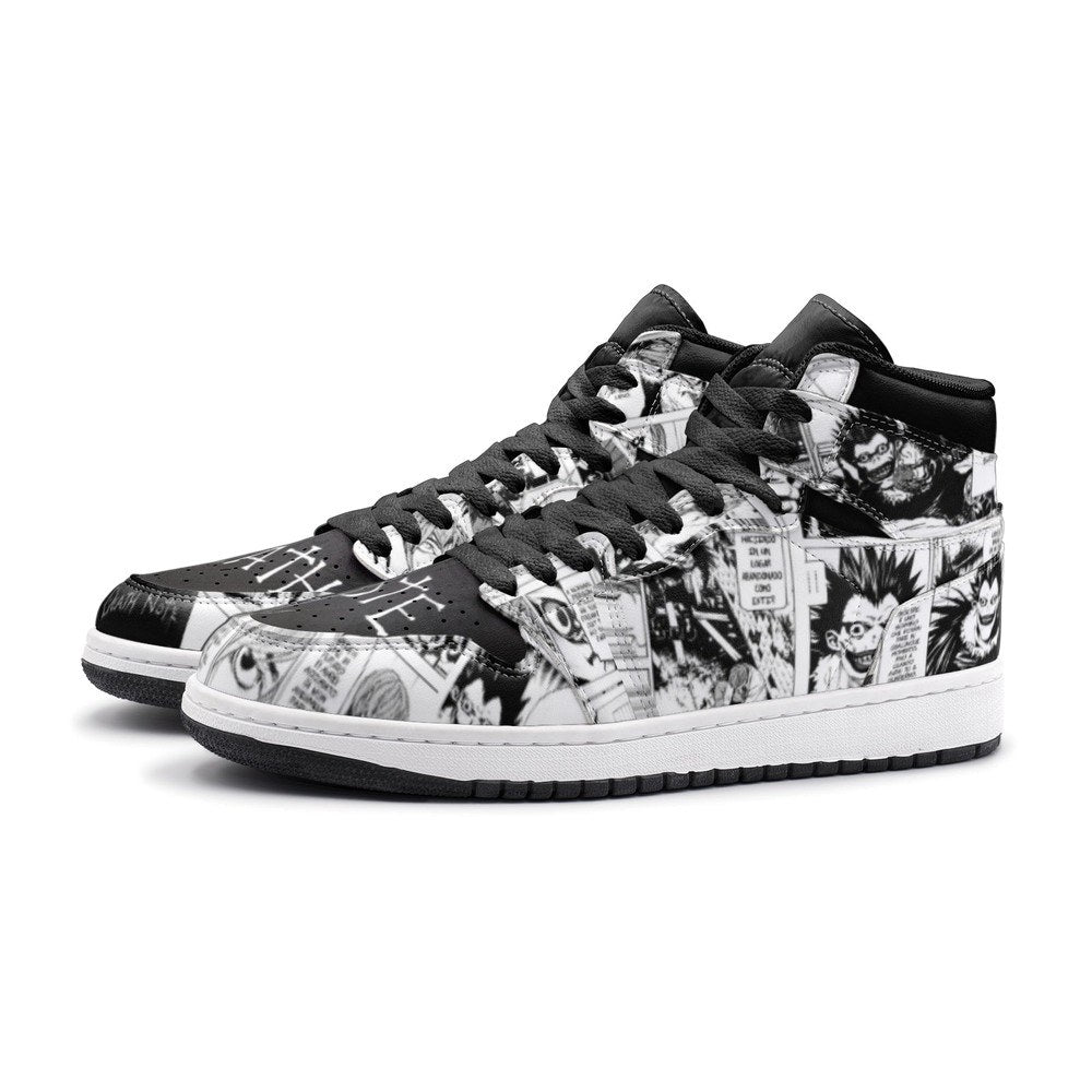 Ideafootwear Manga Edition Desu N?to AJ1 High Sneakers Shoes For Men And Women