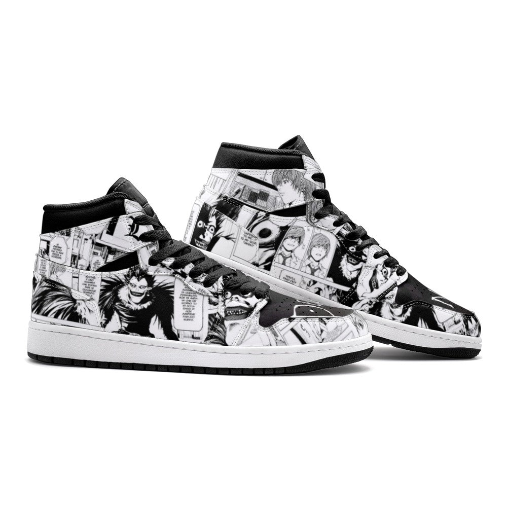 Ideafootwear Manga Edition Desu N?to AJ1 High Sneakers Shoes For Men And Women