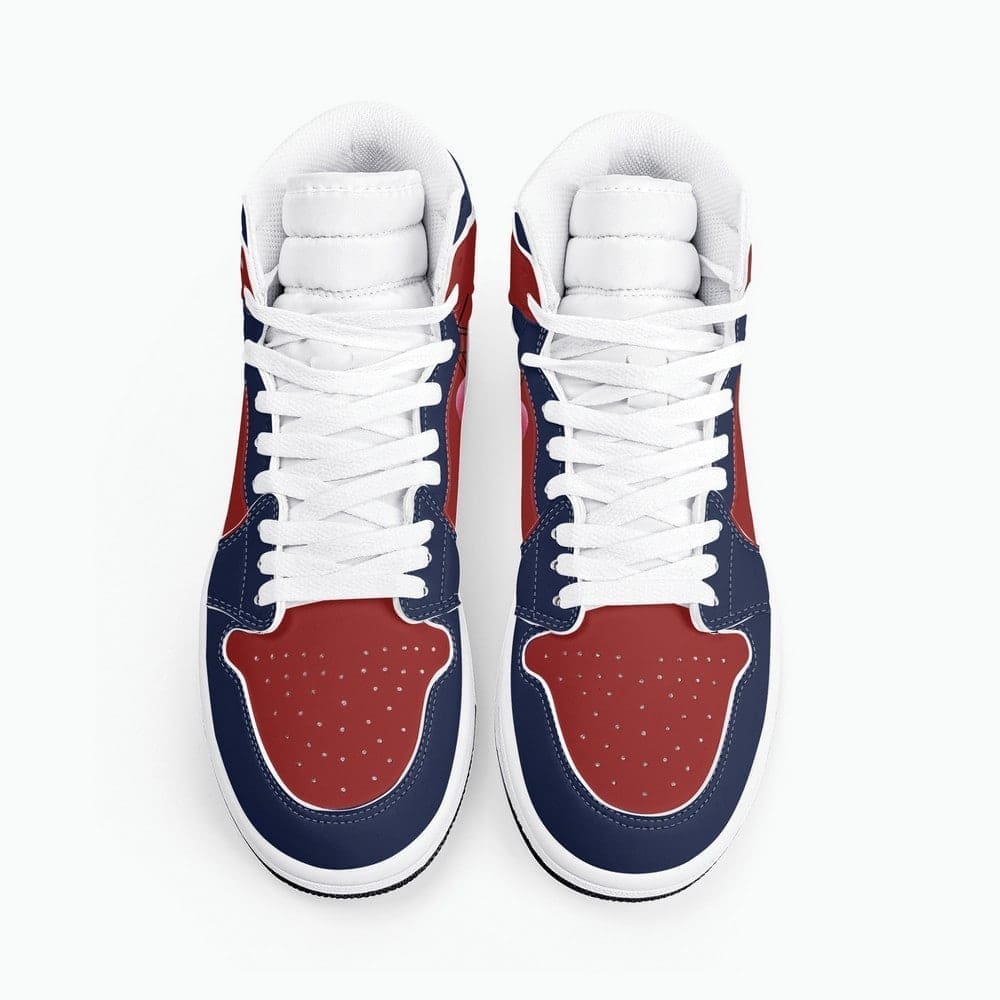 Ideafootwear Marvel Spiderman AJ1 High Sneakers Shoes For Men And Women