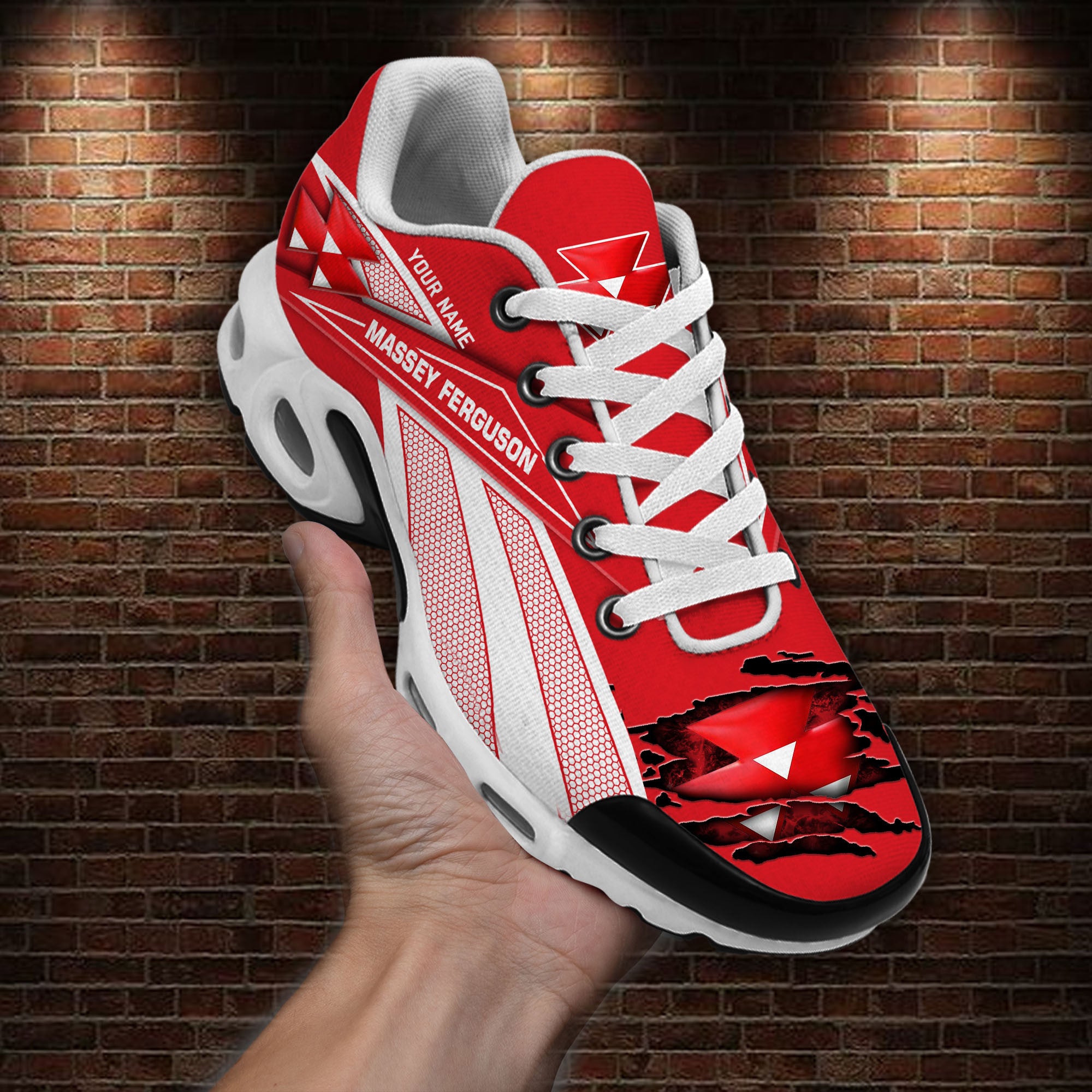 Ideafootwear Massey Ferguson TN Shoes Sneakers For Men And Women