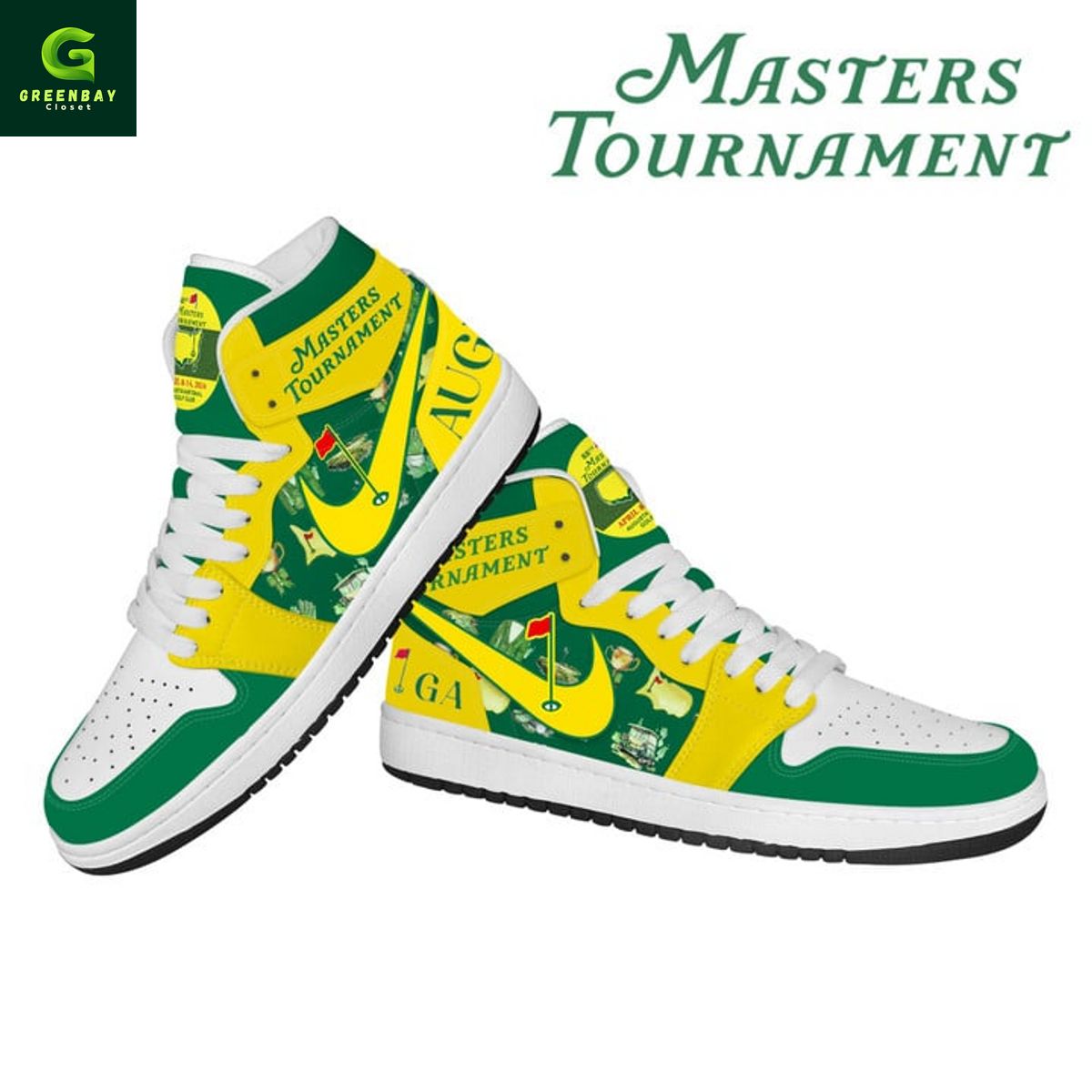 Ideafootwear Masters Tournament AJ1 High Sneakers Shoes For Men And Women