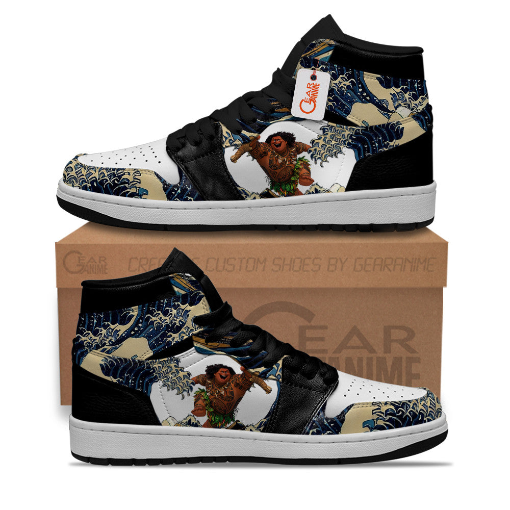 Ideafootwear Maui AJ1 High Sneakers Shoes For Men And Women