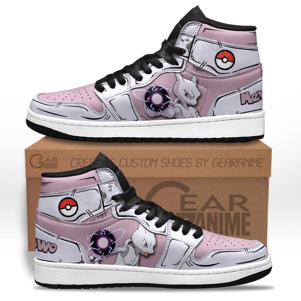 Ideafootwear Mewtwo AJ1 High Sneakers Shoes For Men And Women