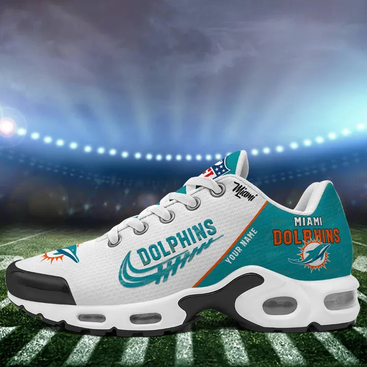 Ideafootwear Miami Dolphins TN Shoes Sneakers For Men And Women