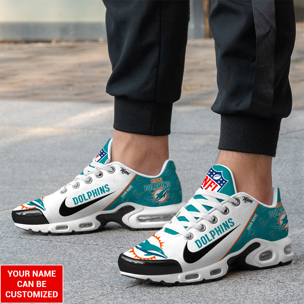 Ideafootwear Miami Dolphins TN Shoes Sneakers For Men And Women