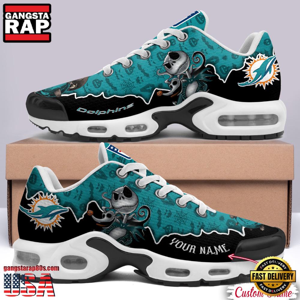 Ideafootwear Miami Dolphins TN Shoes Sneakers For Men And Women