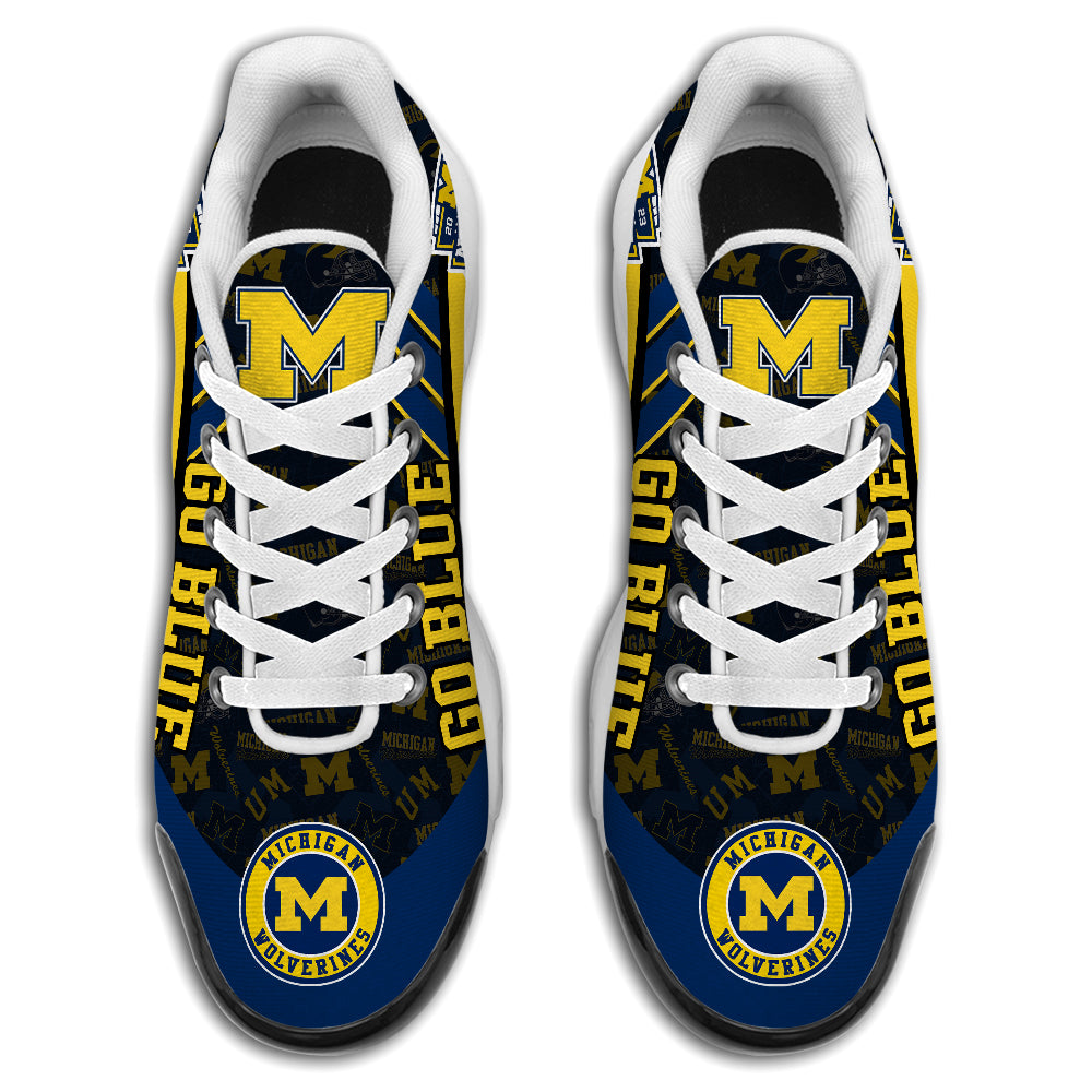 Ideafootwear Michigan Wolverines TN Shoes Sneakers For Men And Women