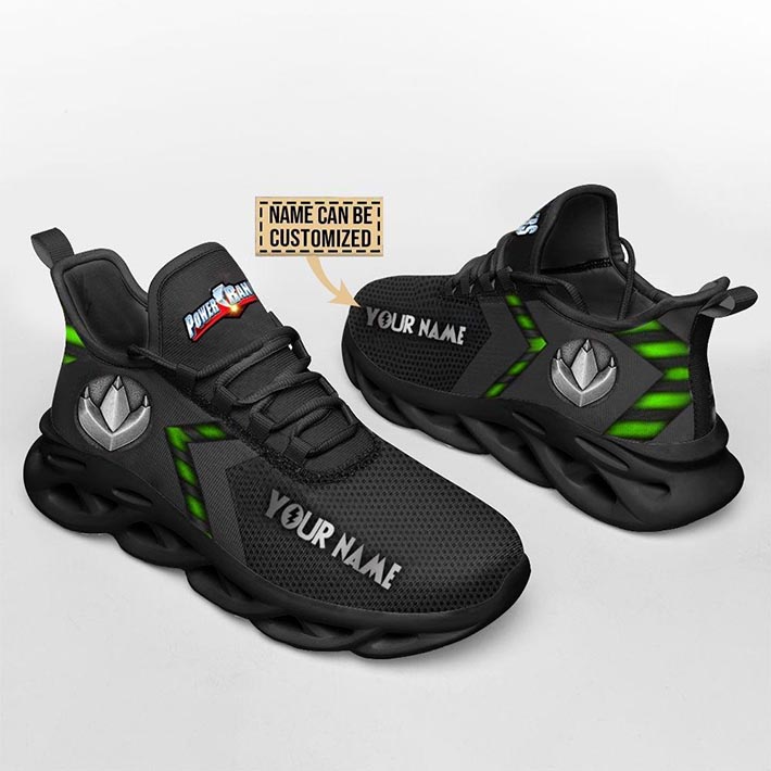Ideafootwear Mighty Morphin Green Max Soul Shoes Sneakers For Men And Women