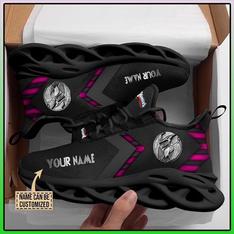 Ideafootwear Mighty Morphin Pink Max Soul Shoes Sneakers For Men And Women