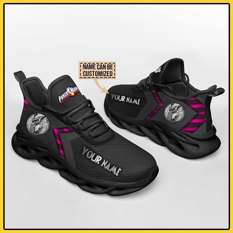 Ideafootwear Mighty Morphin Pink Max Soul Shoes Sneakers For Men And Women