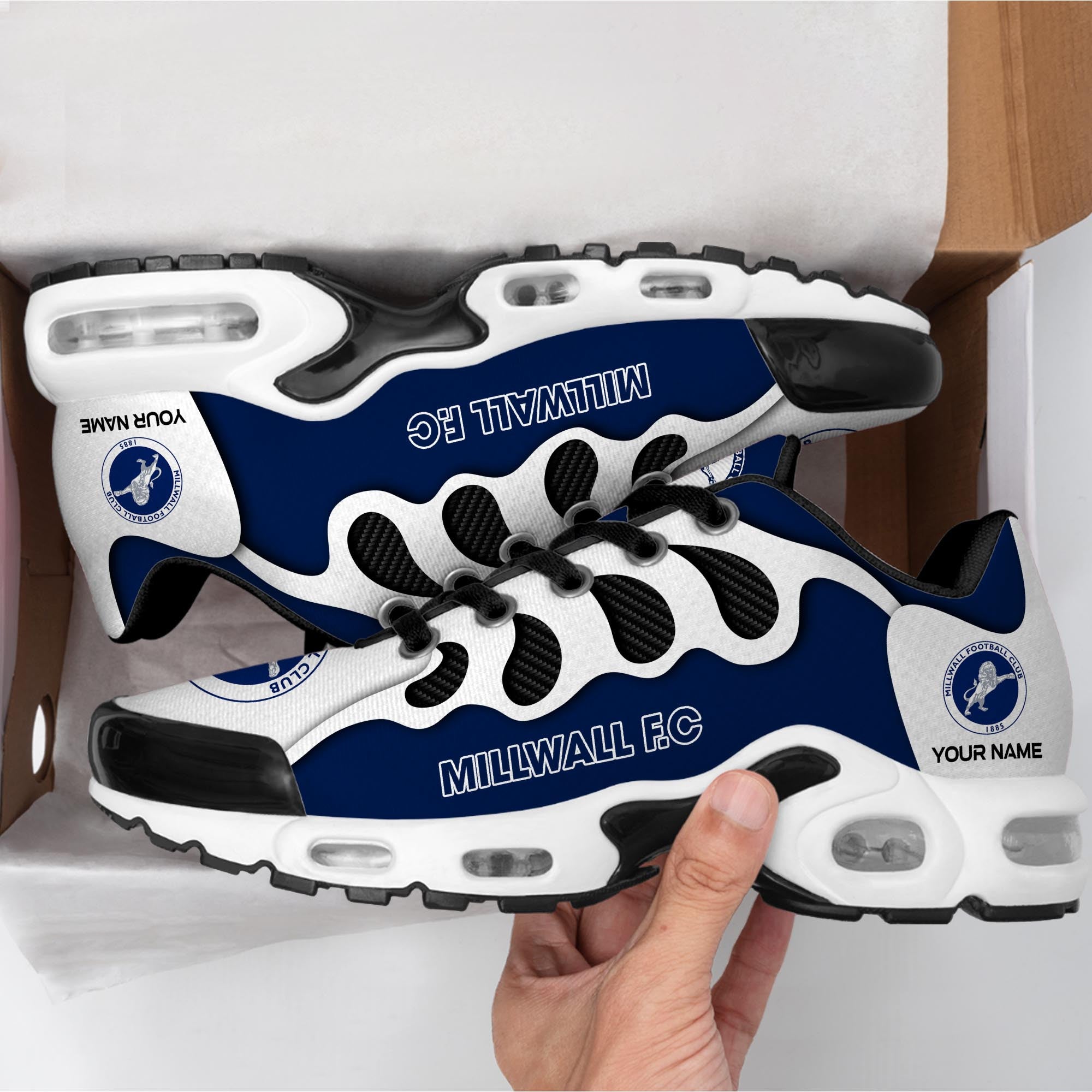 Ideafootwear Millwall F.C TN Shoes Sneakers For Men And Women