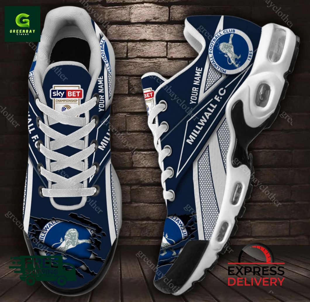Ideafootwear Millwall FC TN Shoes Sneakers For Men And Women