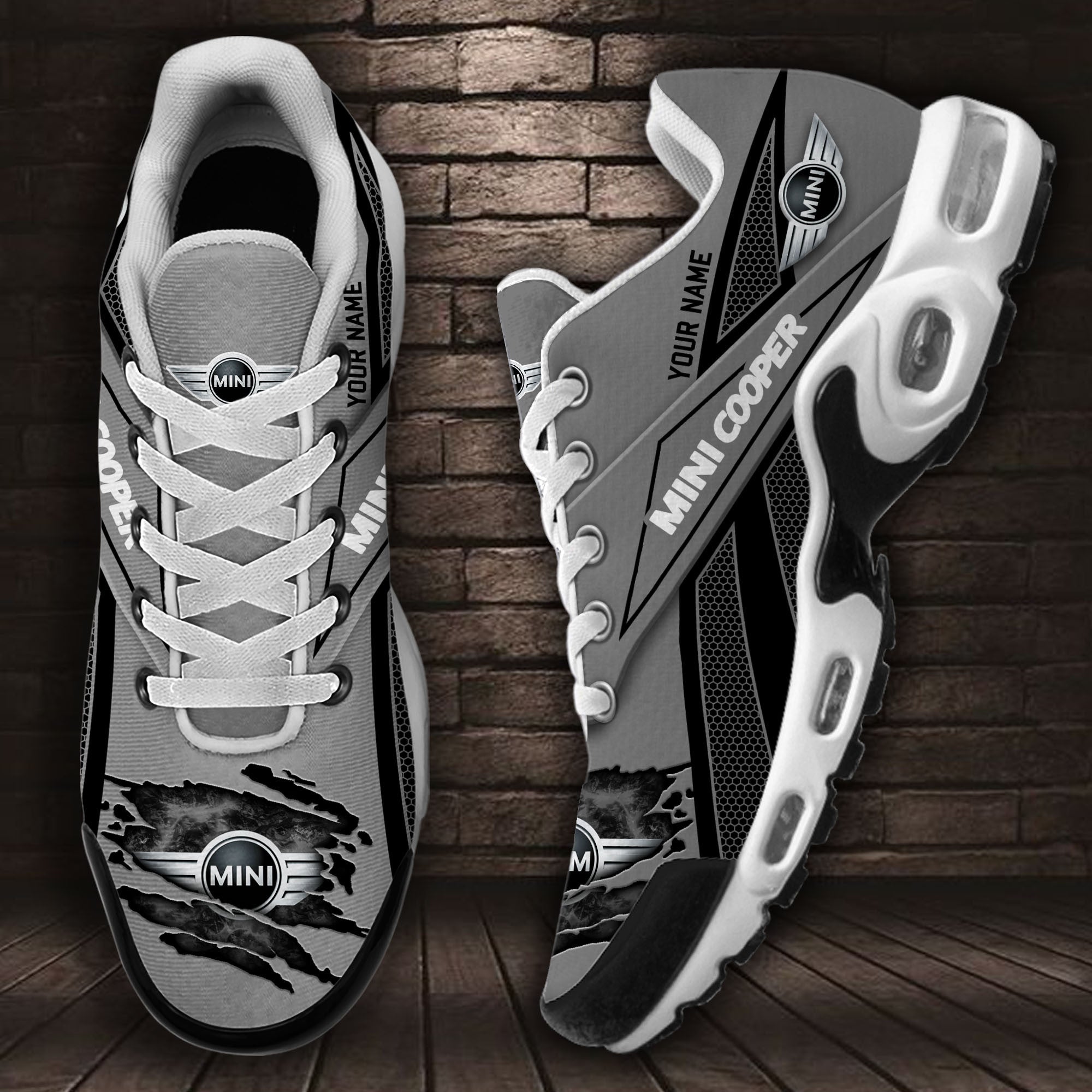 Ideafootwear Mini Cooper TN Shoes Sneakers For Men And Women