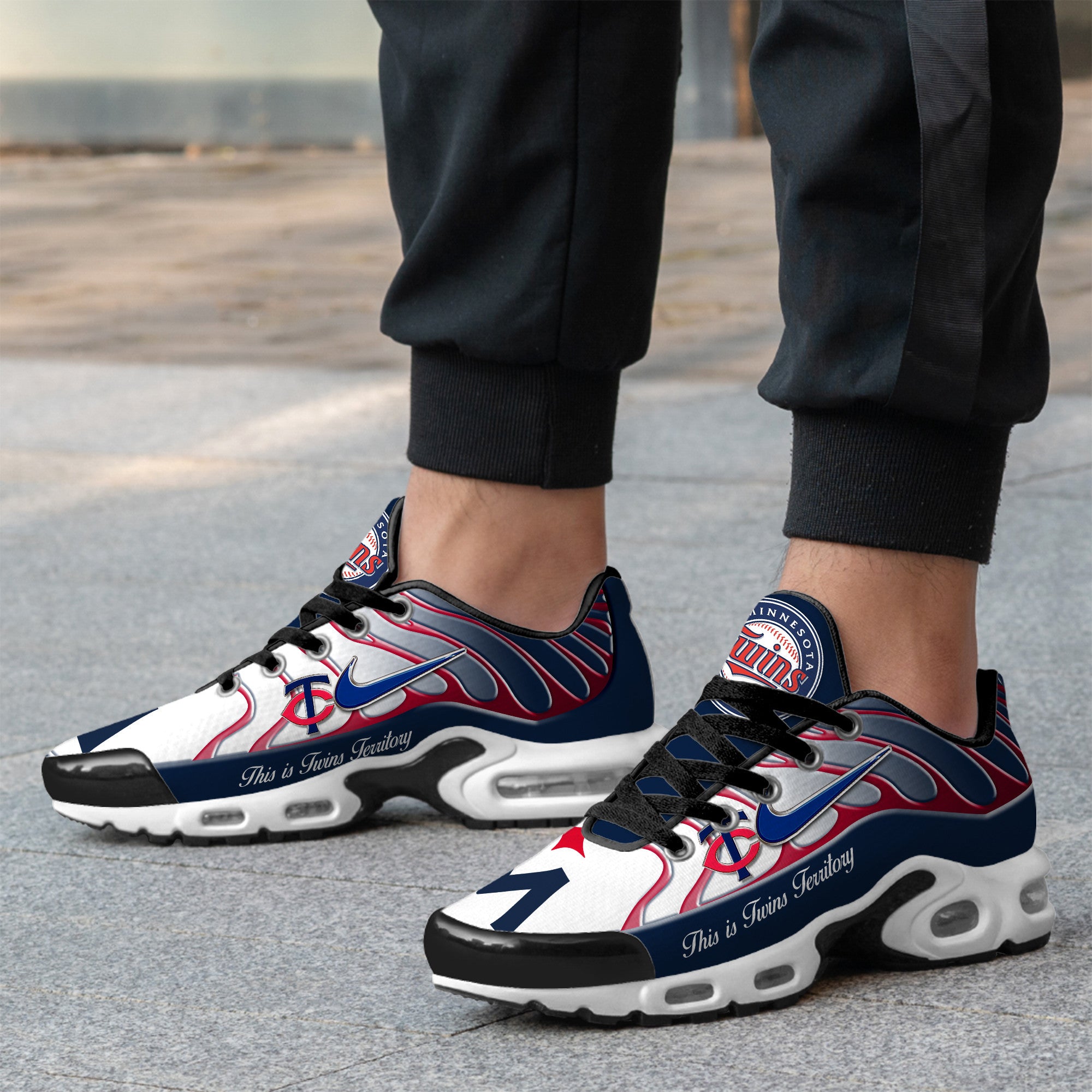 Ideafootwear Minnesota Twins TN Shoes Sneakers For Men And Women