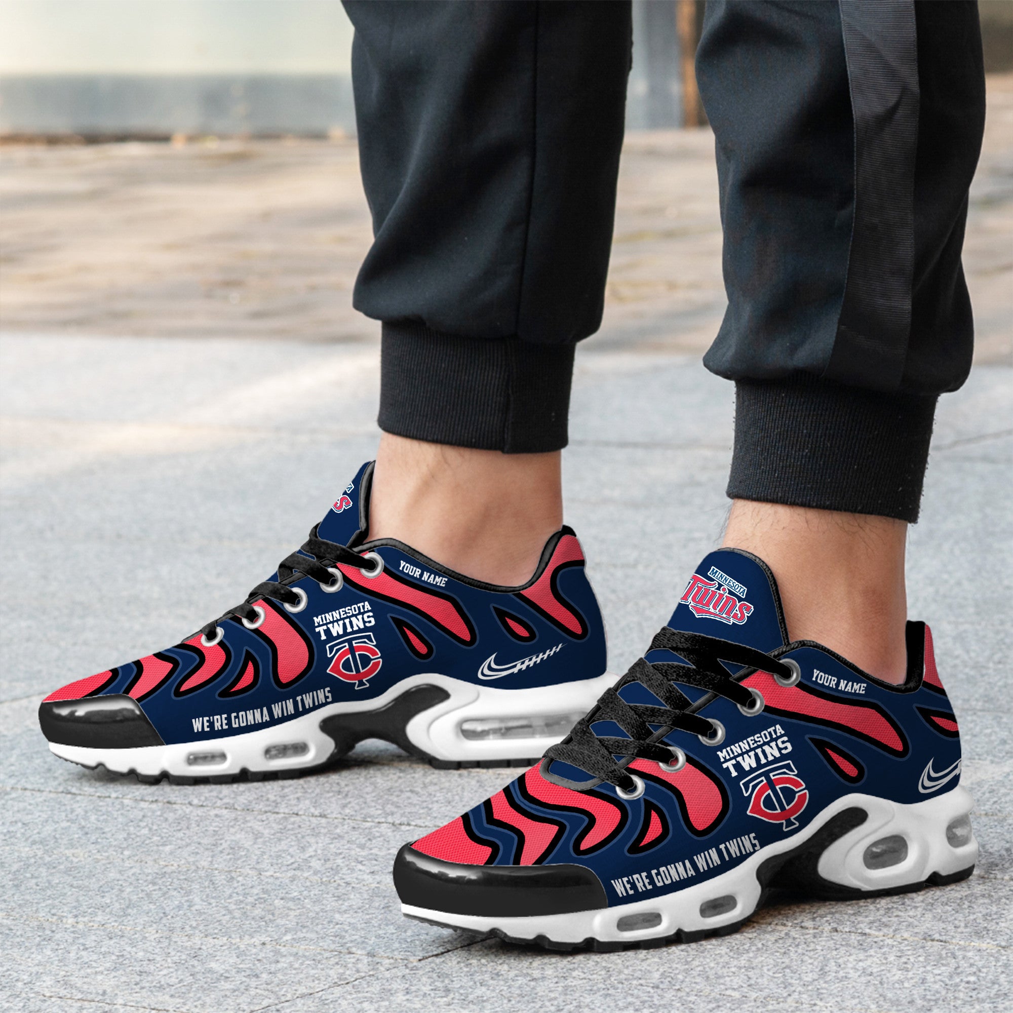 Ideafootwear Minnesota Twins TN Shoes Sneakers For Men And Women