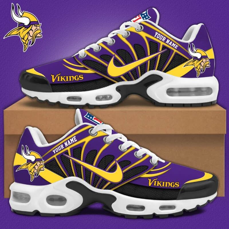Ideafootwear Minnesota Vikings TN Shoes Sneakers For Men And Women