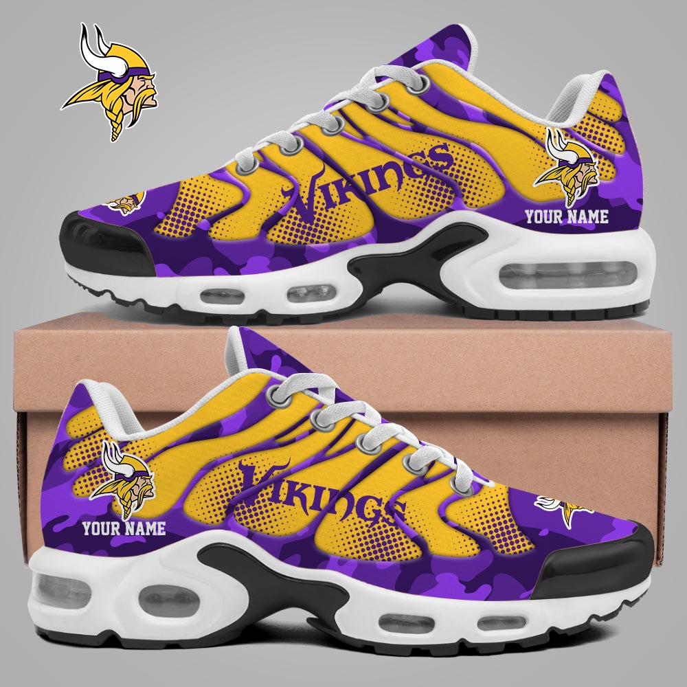 Ideafootwear Minnesota Vikings TN Shoes Sneakers For Men And Women
