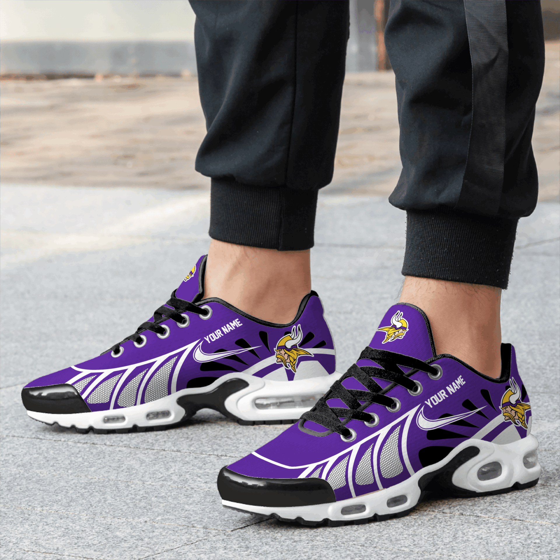 Ideafootwear Minnesota Vikings TN Shoes Sneakers For Men And Women