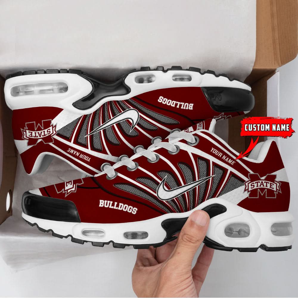Ideafootwear Mississippi State Bulldogs TN Shoes Sneakers For Men And Women
