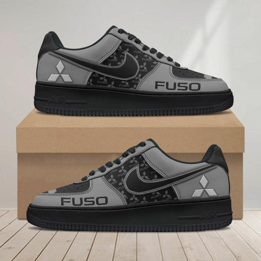 Ideafootwear Mitsubishi Fuso Air Low-Top Sneakers Shoes For Men And Women 1