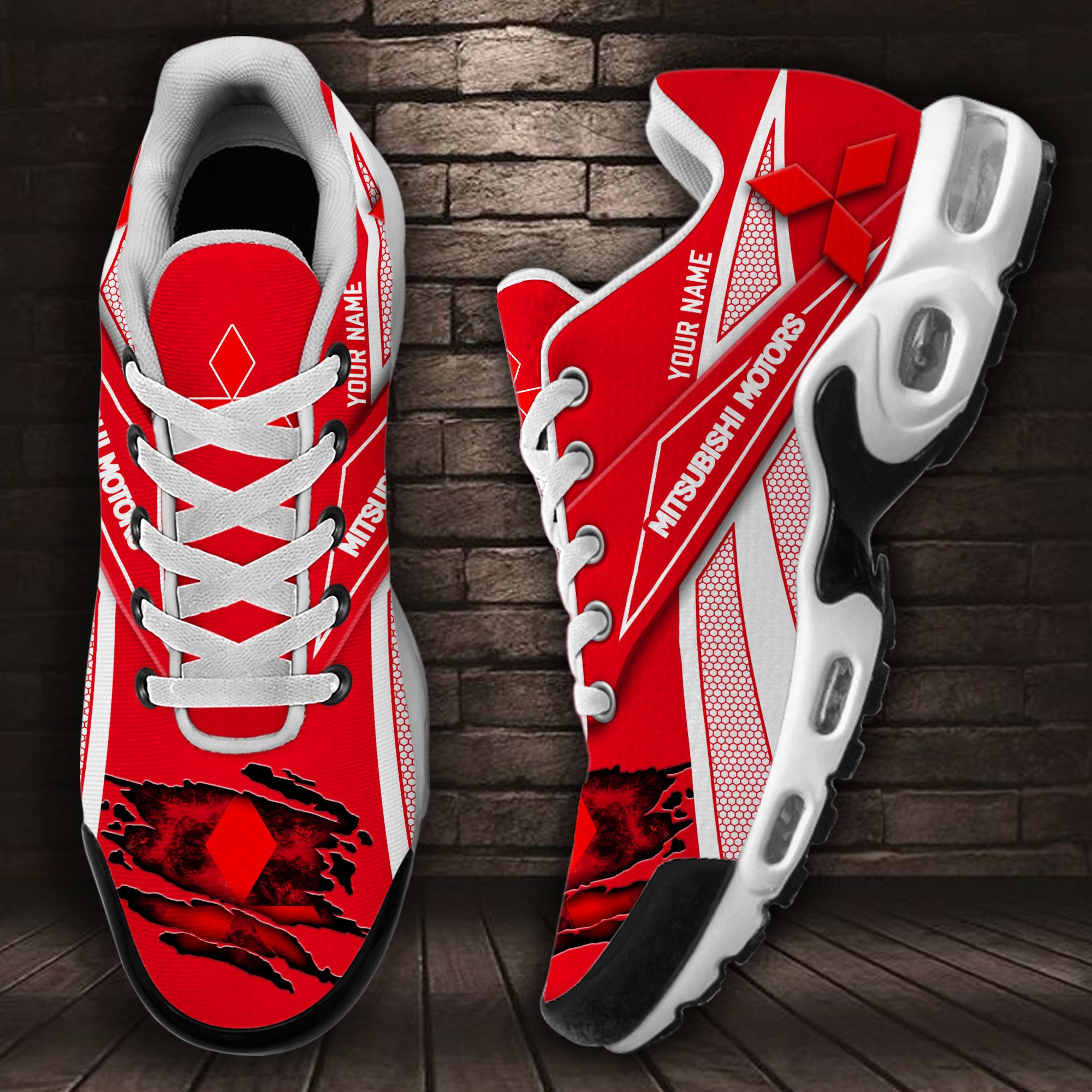 Ideafootwear Mitsubishi TN Shoes Sneakers For Men And Women