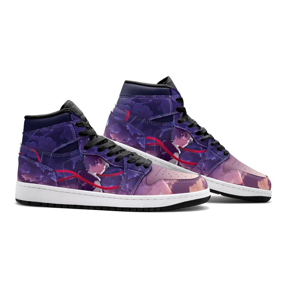 Ideafootwear Mitsuha Miyamizu And Taki Tachibana Your Name AJ1 High Sneakers Shoes For Men And Women