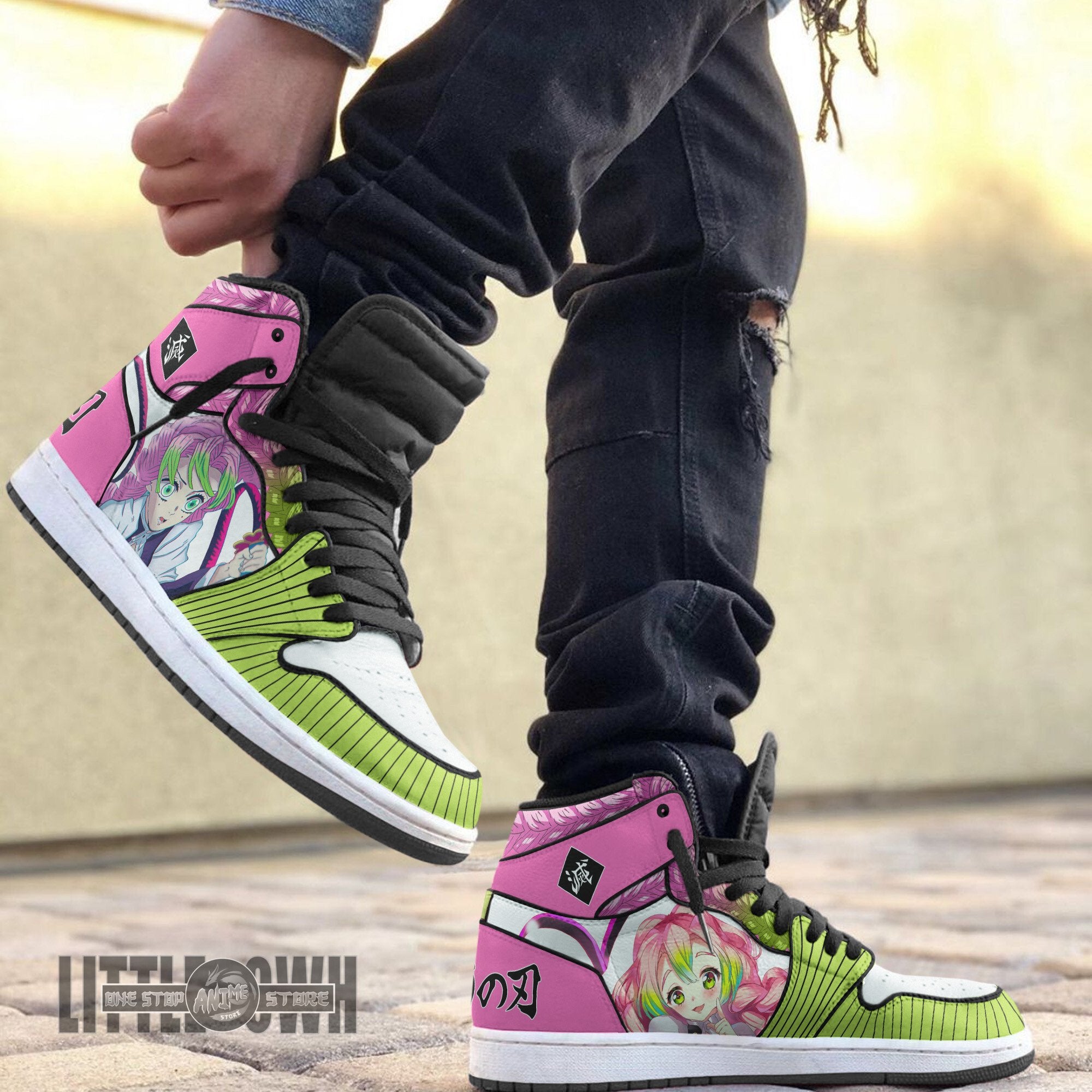 Ideafootwear Mitsuri AJ1 High Sneakers Shoes For Men And Women